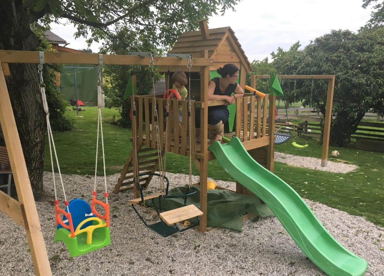 Familienbauernhof Strassbauer Villa Steinakirchen Am Forst Ngoại thất bức ảnh